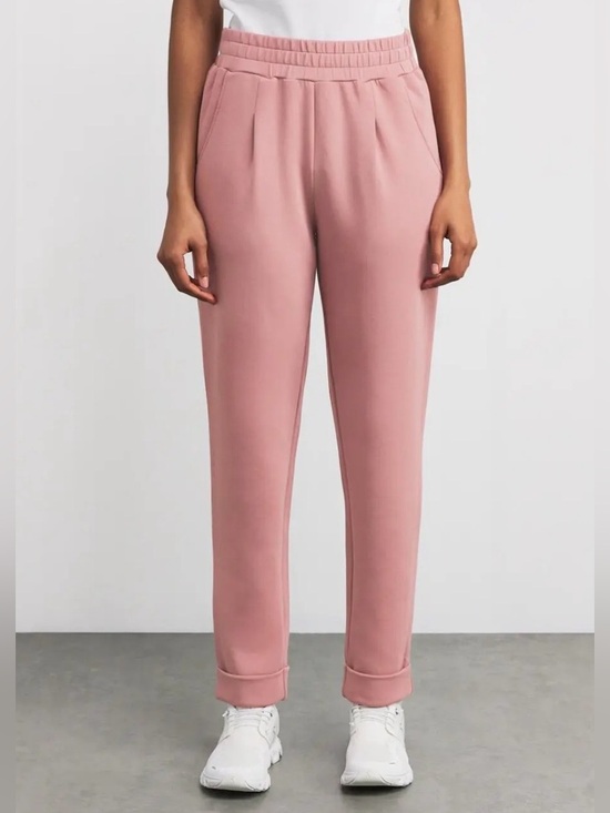Varley Pants - Varley The Rolled Cuff Pant 28.5 Double Soft sz S Clean Girl Loungewear feminine